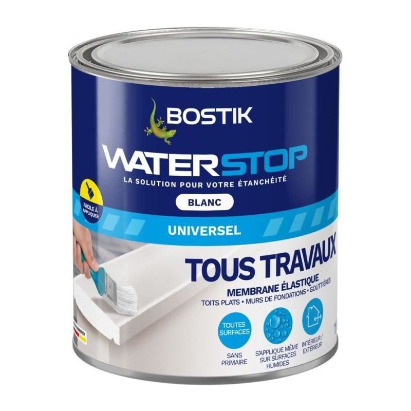 Membrane d'étanchéité - BOSTIK - Waterstop - Réparation fuites - P