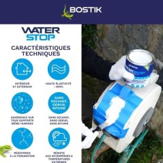 Membrane d'étanchéité - BOSTIK - Waterstop - Réparation fuites - P