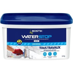 Membrane d'étanchéité - BOSTIK - Waterstop - Seau 6 kg - Réparatio