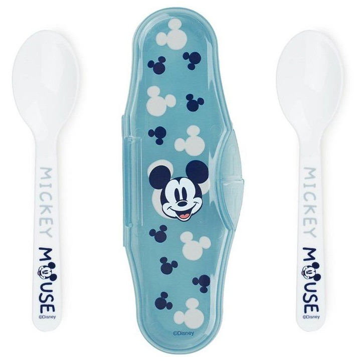 SET 2 CUILLERES AVEC BOITIER DE TRANSPORT MICKEY COLLECTOR SET 2 CUILLERES AVEC BOITIER DE TRANSPORT MICKEY COLLECTOR