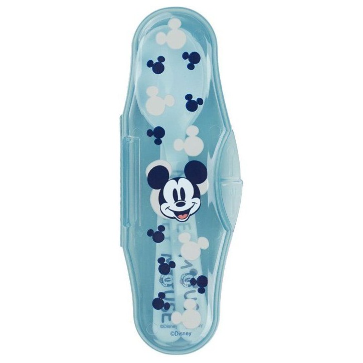 SET 2 CUILLERES AVEC BOITIER DE TRANSPORT MICKEY COLLECTOR SET 2 CUILLERES AVEC BOITIER DE TRANSPORT MICKEY COLLECTOR
