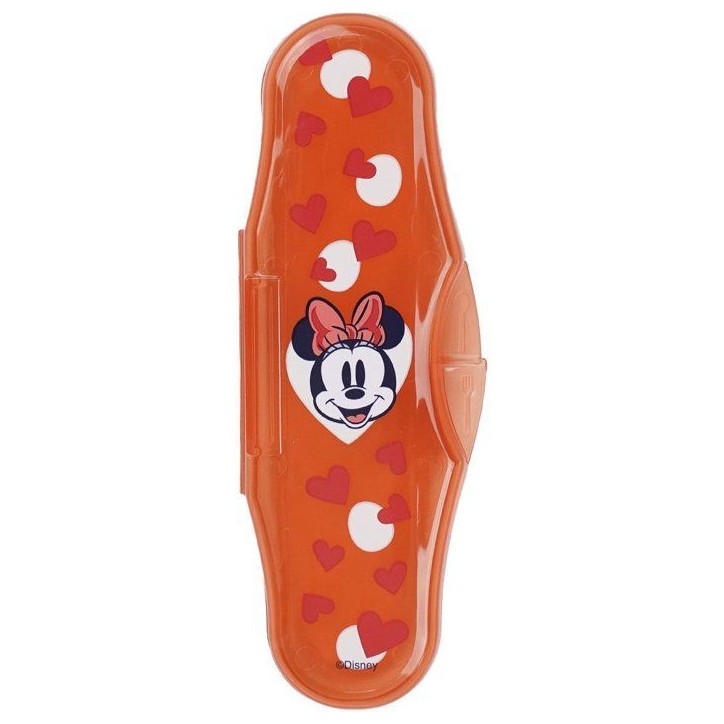 SET 2 CUILLERES AVEC BOITIER DE TRANSPORT MINNIE COLLECTOR