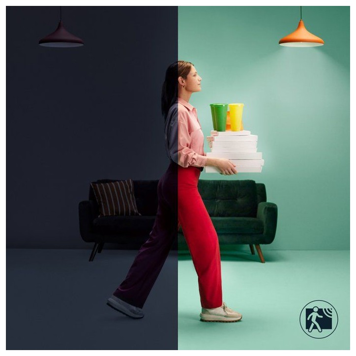 Guirlande lumineuse - WIZ - 20 m - 160 ampoules - Lumiere blanche et colorée - Wifi