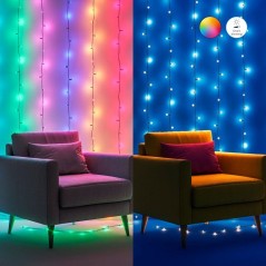 Guirlande lumineuse - WIZ - 20 m - 160 ampoules - Lumiere blanche et c