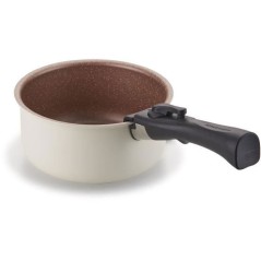 Batterie de cuisine Arthur Martin Batterie 18 pieces creme AM1453 CREM
