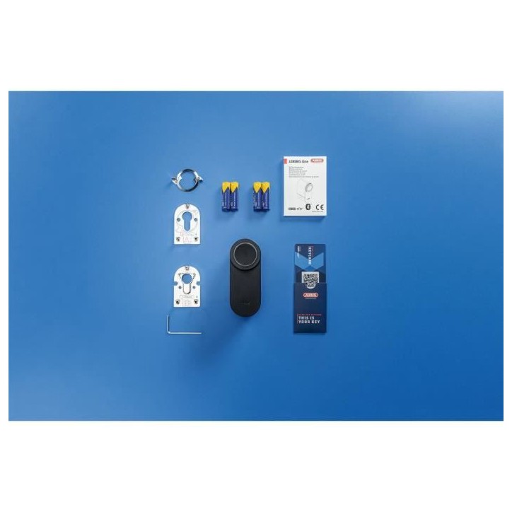 Serrure de porte Bluetooth - ABUS - LOXERIS One CFA4100 BK - Mécanisme intelligent - Noir - Partage d'acces Serrure de porte Bluetooth - ABUS - LOXERIS One CFA4100 BK - Mécanisme intelligent - Noir - Partage d'acces