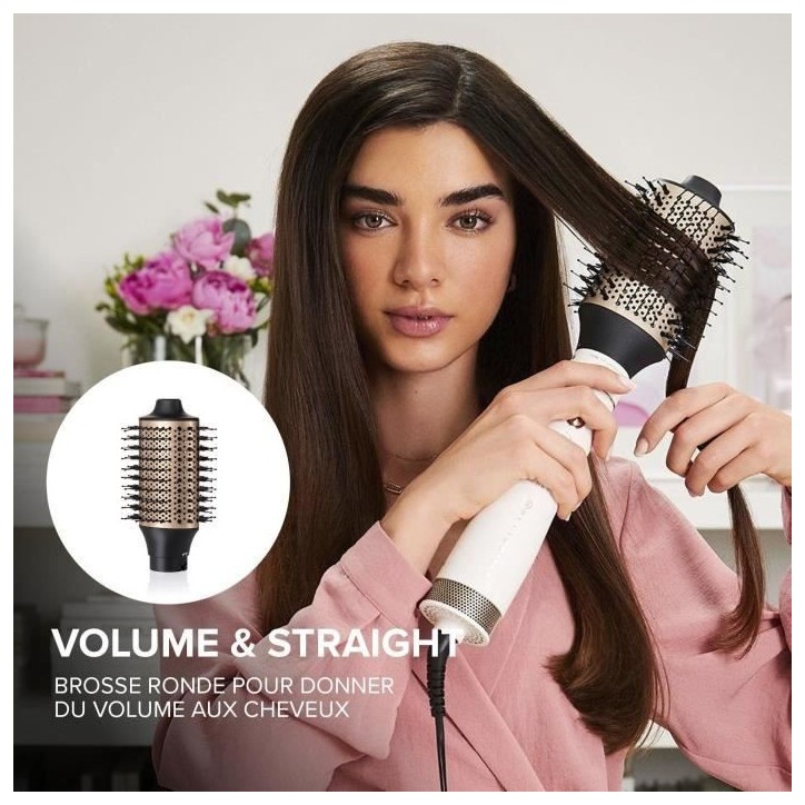 Brosse coiffante Bellissima BROSSE AIR WONDER BLANC OR Brosse coiffante Bellissima BROSSE AIR WONDER BLANC OR