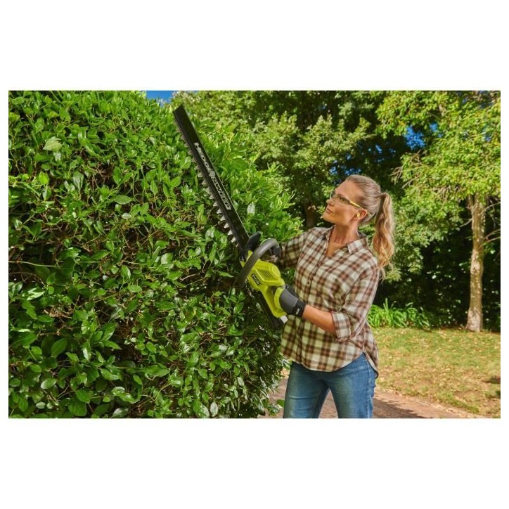 Taille-haies - RYOBI - 36 V - Lames 60 cm - Ecartement 26 mm - Fonction scie - 1 batterie lithium+ 36V 2,0 Ah et 1 chargeur 1,7