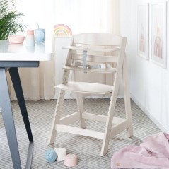 Chaise haute évolutive - ROBA - SIT UP FLEX - Des 6 mois jusqu'a 70 kg - Grege délavé