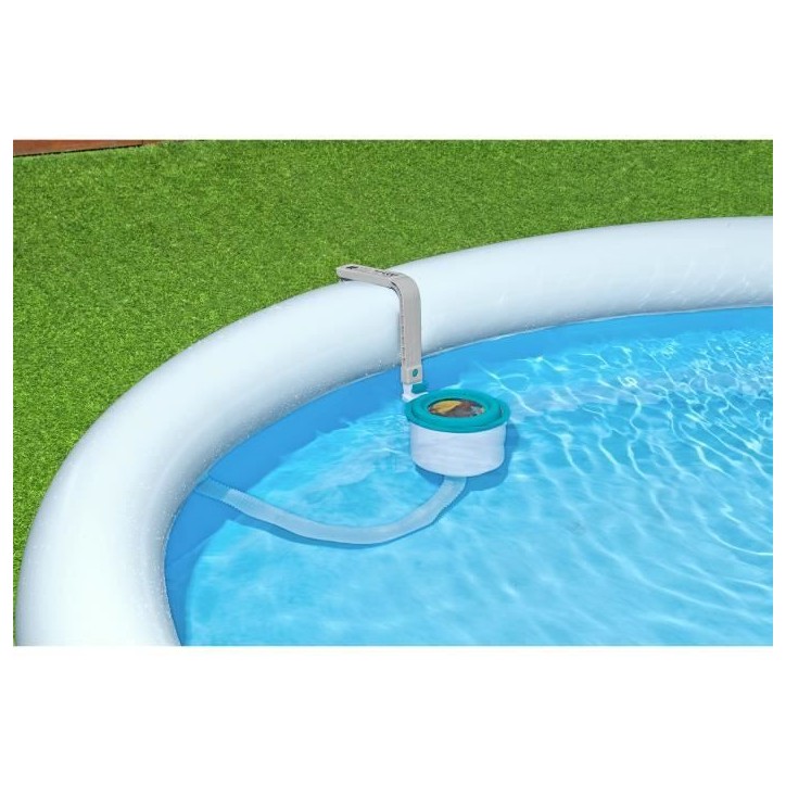 Skimmer de surface pour piscine - Bestway - avec accroche pour piscine hors sol