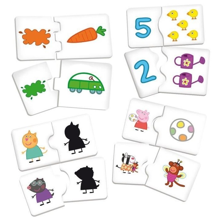 Bureau d'activités Peppa Pig Super Desk - LISCIANI GIOCHI - 10 jeux éducatifs Bureau d'activités Peppa Pig Super Desk - LISCIANI GIOCHI - 10 jeux éducatifs