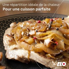 Set de 3 poeles a induction - ELO - Relief Solutions - Inox 18/10 ELOD