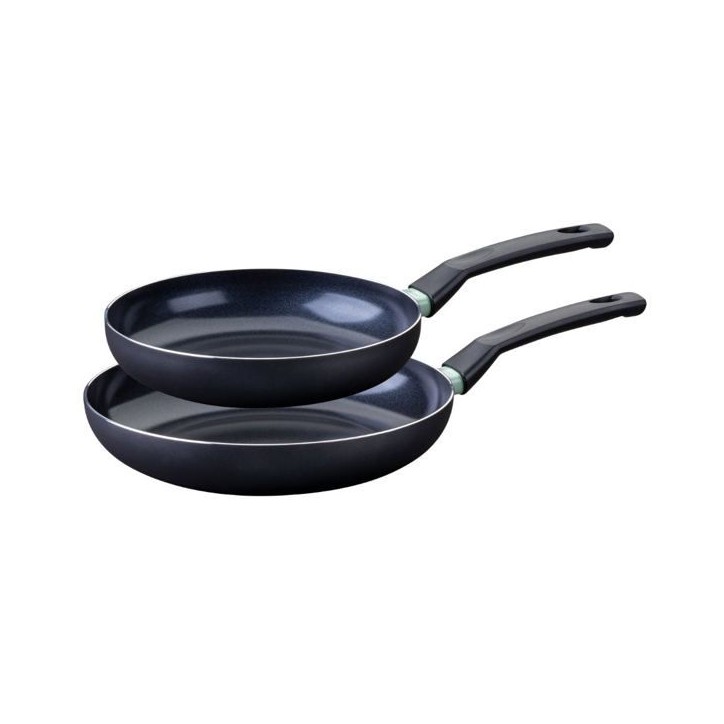 Set de 2 poeles - FACKELMANN - Brandao - Antiadhésives céramique - 24 et 28 cm Set de 2 poeles - FACKELMANN - Brandao - Antiadhésives céramique - 24 et 28 cm