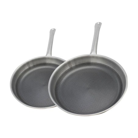 Set de 2 poeles a induction - ELO - Relief Solutions - Inox 18/10 ELOD