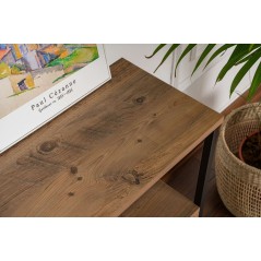 Buffet / console - SOLACE - 3 portes - 120 x 77 x 30 cm - Pin atlantiq