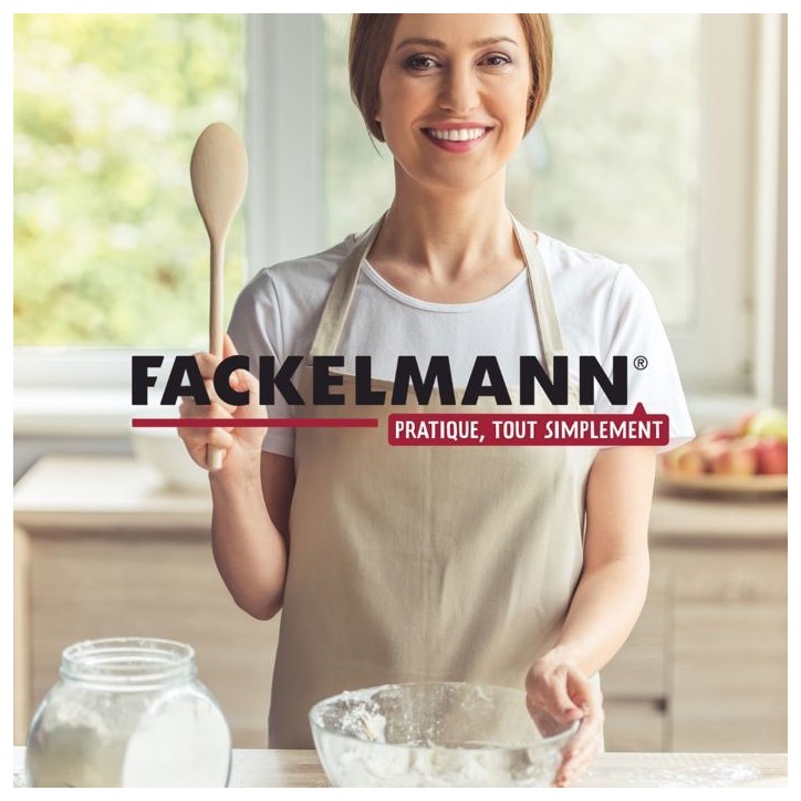 Ensemble de 2 Maryses de pâtisserie de cuisine - FACKELMANN - Manche en résine - 52 cm