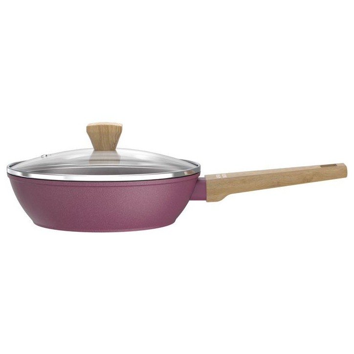 Sauteuse - Tous feux dont induction - ARTHUR MARTIN - AM3056 - Revetement céramique - Ø 24 cm - Couvercle et panier inox - Pru Sauteuse - Tous feux dont induction - ARTHUR MARTIN - AM3056 - Revetement céramique - Ø 24 cm - Couvercle et panier inox - Pru