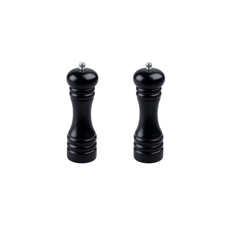 Ensemble de 2 Moulins a poivre manuel - FACKELMANN PROFESIONAL - 18 cm