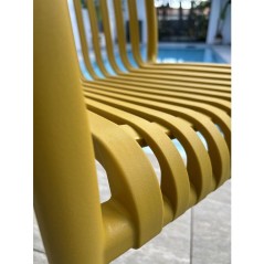 Lot de 2 fauteuils de jardin - CITY GARDEN - Tiago-FT - Empilable - Mo