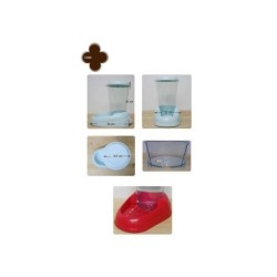 Distributeur d'eau pour chat et chien NADIR - Plastique - 3L - Antidé