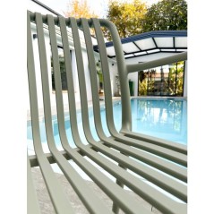 Lot de 2 fauteuils de jardin - CITY GARDEN - Tiago-FT - Empilable - Ol