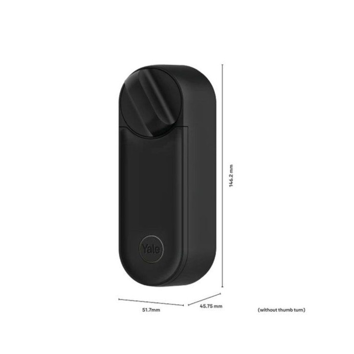 Serrure connectée - YALE - Linus L2 - Batterie rechargeable - Wi-Fi - Contrôle d'acces - Finition noire mate Serrure connectée - YALE - Linus L2 - Batterie rechargeable - Wi-Fi - Contrôle d'acces - Finition noire mate