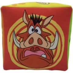 Coussin premium Cube Le Roi Lion, Dimension 25 x 25 x 25 cm, Disney