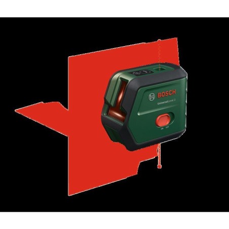 Laser lignes BOSCH - UniversalLevel - Avec housse de transport et 2 piles 1,5 V AA