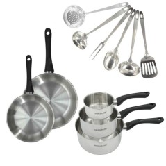Batterie de cuisine - Tous feux dont induction - FACKELMANN - Geneva -