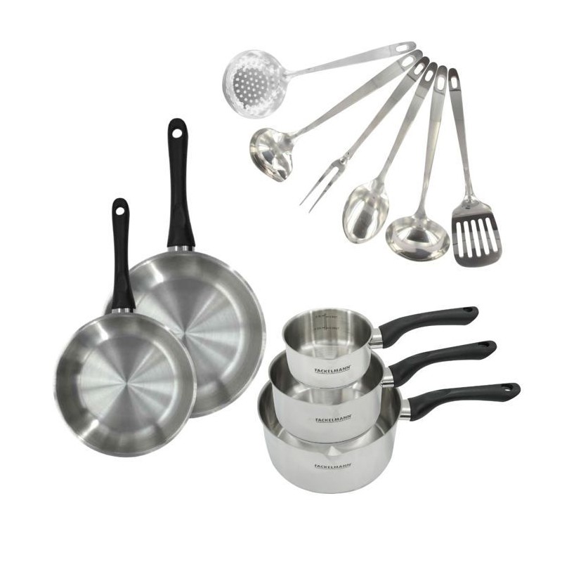 Batterie de cuisine - Tous feux dont induction - FACKELMANN - Geneva -