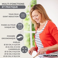 Batterie de cuisine - Tous feux dont induction - FACKELMANN - Geneva -