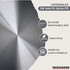 Batterie de cuisine - Tous feux dont induction - FACKELMANN - Geneva -