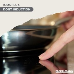 Batterie de cuisine - Tous feux dont induction - FACKELMANN - Geneva -
