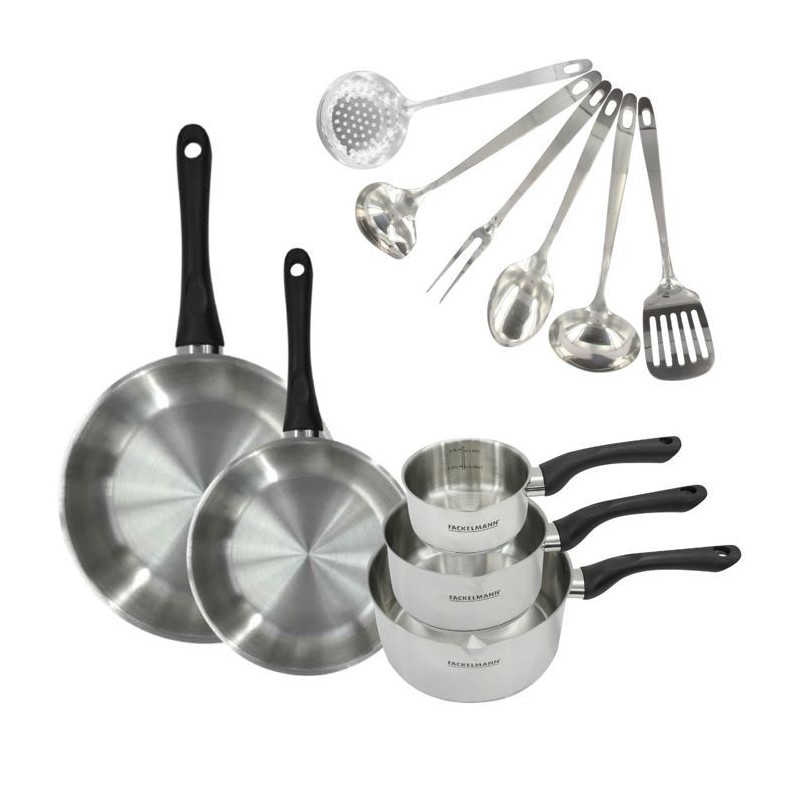 Batterie de cuisine - Tous feux dont induction - FACKELMANN - Geneva -