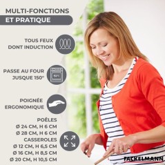 Batterie de cuisine - Tous feux dont induction - FACKELMANN - Geneva -