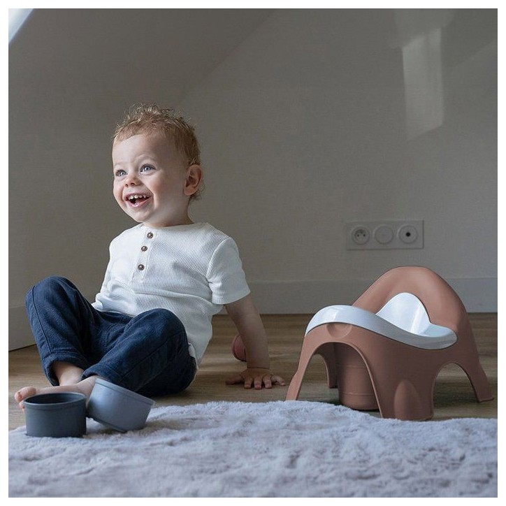 Pot d'apprentissage - THERMOBABY - IDEO - Rose câlin Pot d'apprentissage - THERMOBABY - IDEO - Rose câlin