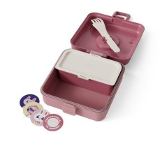 Boite a Sandwich Enfant - MONBENTO - Couverts inclus - Sans BPA - Snac