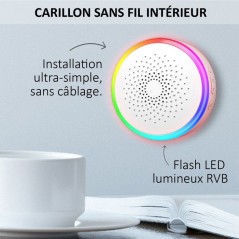 Portier Vidéo - KYF - Wifi - Rechargeable avec panneau solaire - Cari