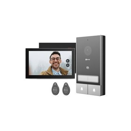 Visiophone - EZVIZ - HP7 - 2 FAMILY KIT - Platine de rue double bouton