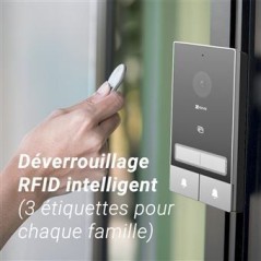 Visiophone - EZVIZ - HP7 - 2 FAMILY KIT - Platine de rue double bouton