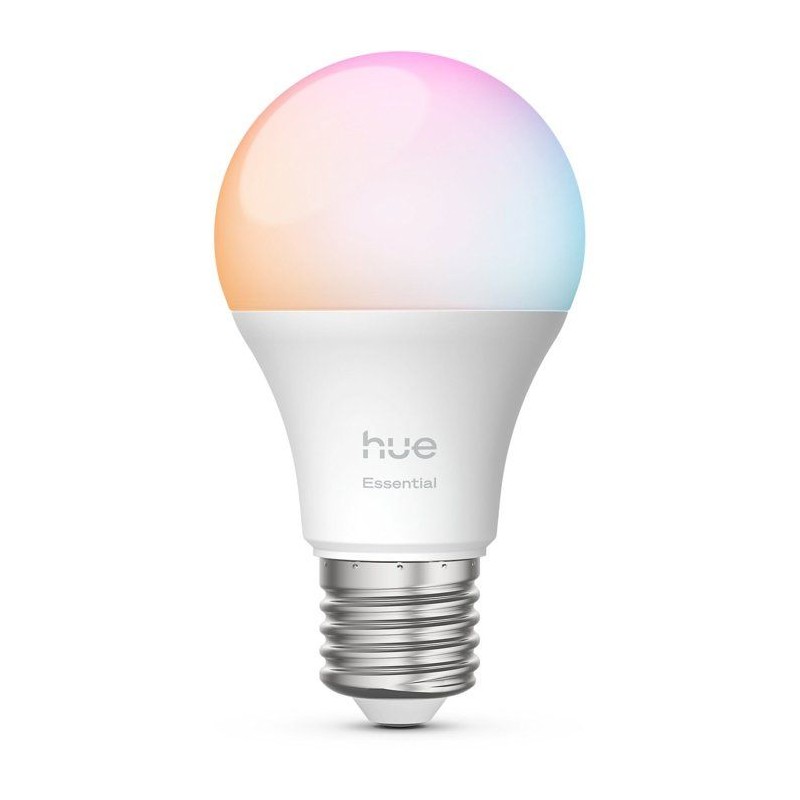 Ampoule - Philips Hue - Essential - A60 - Lumiere blanche et colorée