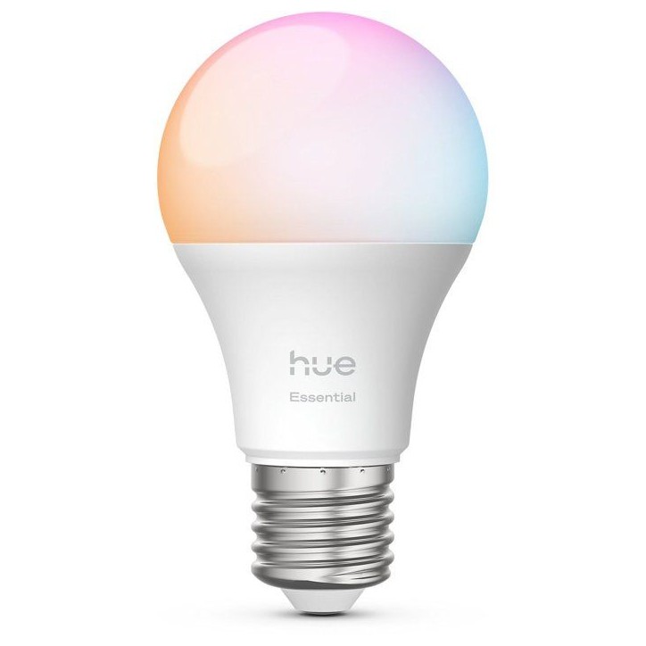 Ampoule - Philips Hue - Essential - A60 - Lumiere blanche et colorée Ampoule - Philips Hue - Essential - A60 - Lumiere blanche et colorée