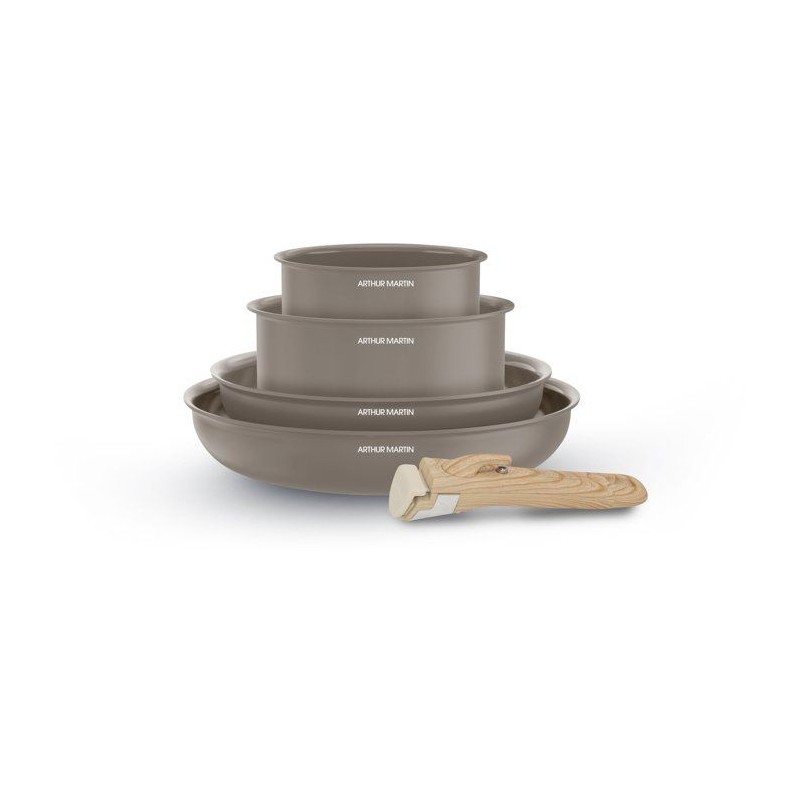 Batterie de cuisine - Tous feux dont induction - ARTHUR MARTIN - AM919