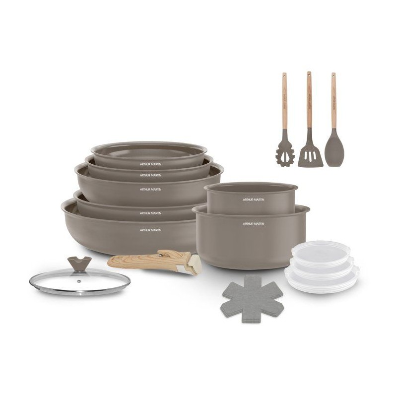Batterie de cuisine - Tous feux dont induction - ARTHUR MARTIN – Rev