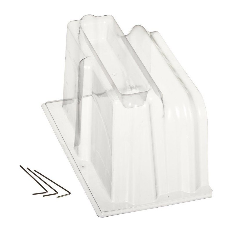 Embout fermeture pour tunnel de forçage modulaire - NATURE - 22 x 21,