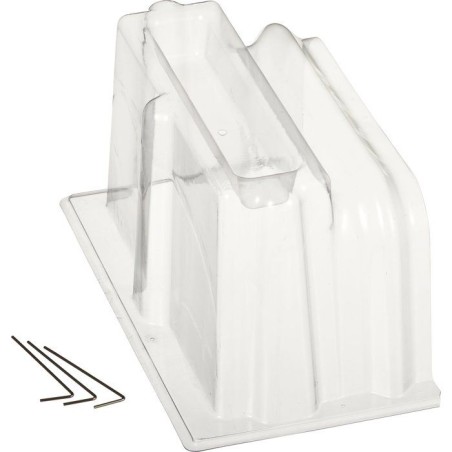 Embout fermeture pour tunnel de forçage modulaire - NATURE - 22 x 21,