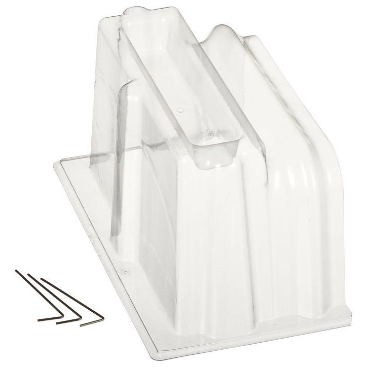 Embout fermeture pour tunnel de forçage modulaire - NATURE - 22 x 21,5 x 40 cm Embout fermeture pour tunnel de forçage modulaire - NATURE - 22 x 21,5 x 40 cm