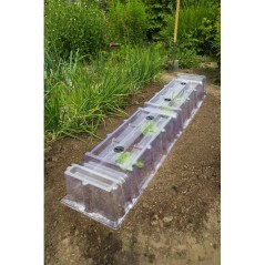 Embout fermeture pour tunnel de forçage modulaire - NATURE - 22 x 21,