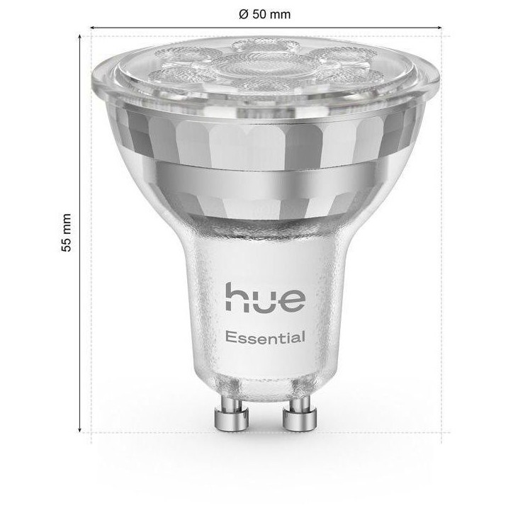 Kit de démarrage - PHILIPS HUE - Lumiere blanche et colorée ambiance -1 Bridge + 3 spots LED GU10 + 1 dimmer switch Kit de démarrage - PHILIPS HUE - Lumiere blanche et colorée ambiance -1 Bridge + 3 spots LED GU10 + 1 dimmer switch