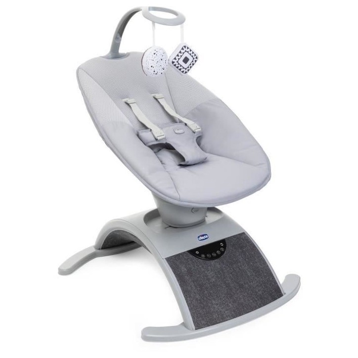 Balancelle musicale - Comfy wave - 61 x 75 x 61 cm - Gris - CHICCO Balancelle musicale - Comfy wave - 61 x 75 x 61 cm - Gris - CHICCO